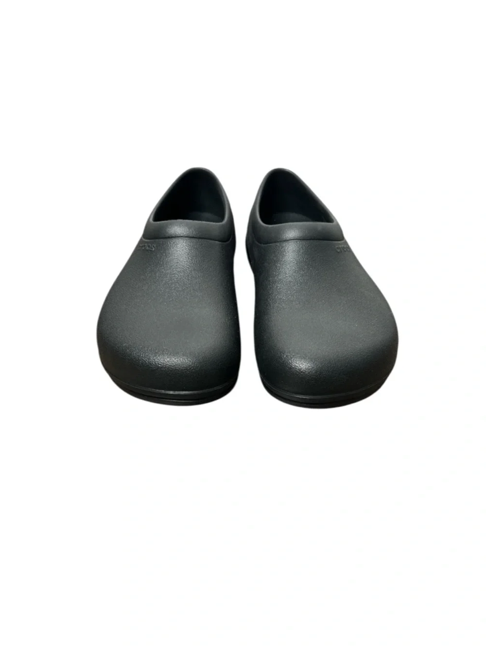 Crocs Black On The Clock Slip Resistant Clog Mens Size 12